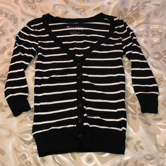 NWOT Striped Cardigan - Picture 1 of 3